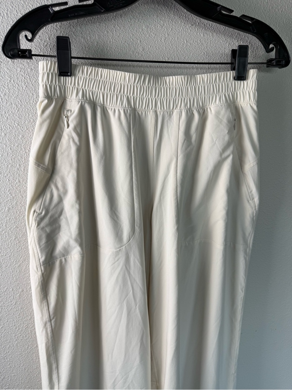 Lululemon Swift Wide-Leg Mid-Rise Pant Full Length Cream Casual Women’s Size 4 - Picture 4 of 13